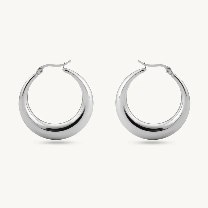 Simple and Chic Hoop Earrings