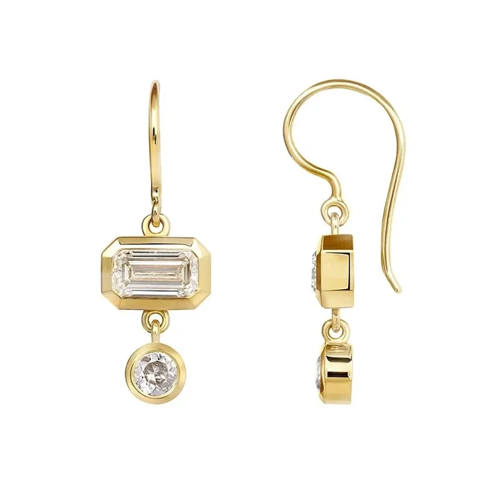 SINGLE STONE Paloma Drop Earrings