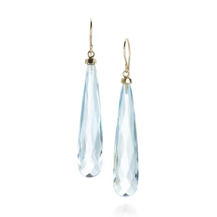 Sky Blue Topaz Earrings