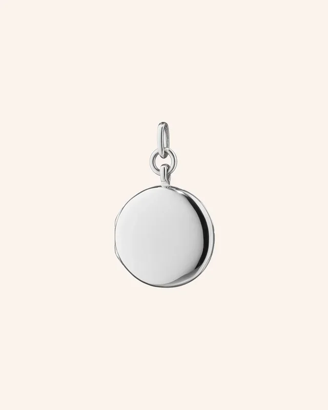 Slim “Quinn” Sterling Silver Locket Charm