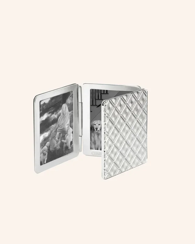 Small Diamond Pattern Three Photo Image Case