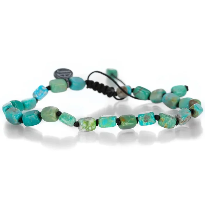 Smooth Rectangular Arizona Turquoise Bracelet
