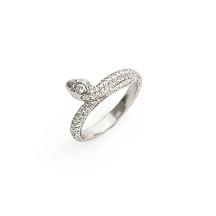 Snake – Wholeness: Diamond Pave Bookend Band