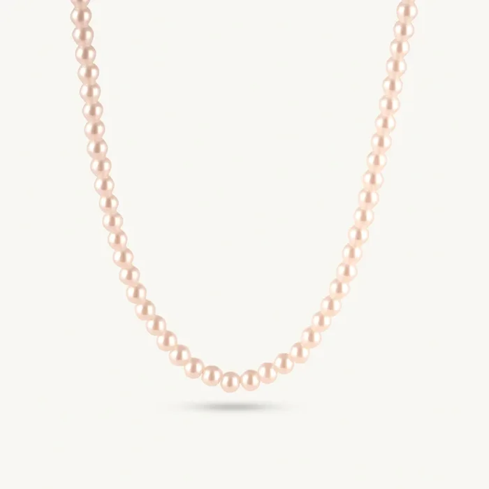Snow White Pearl Necklace