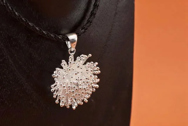 Snowflake Sterling Silver Pendant