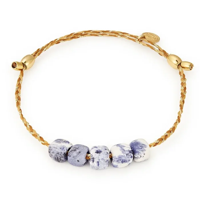 Sodalite Gemstone Thread Bracelet