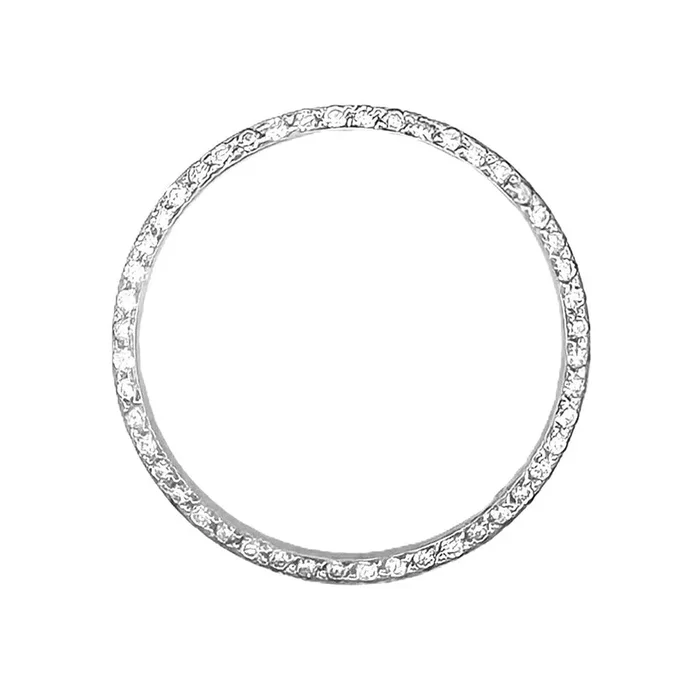 Sold! 1ctw Round Brilliant Diamond 34mm Stainless Steel Bezel for a Rolex