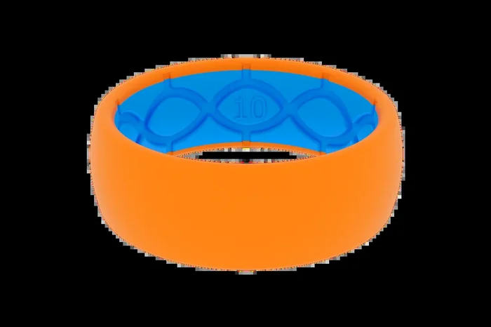 Solid Blaze Orange Ring