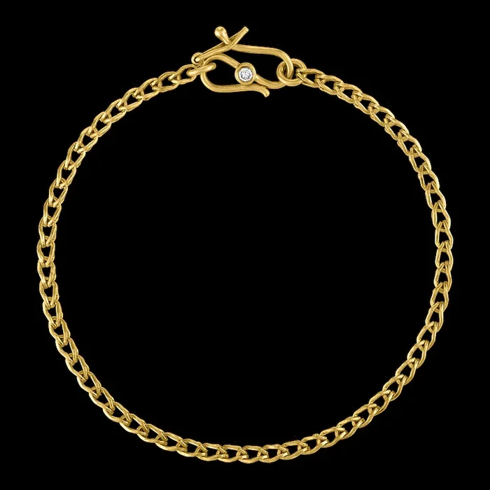 Solo Loop-in-Loop Chain Bracelet
