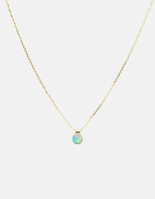 Solo Necklace, Birthstone
