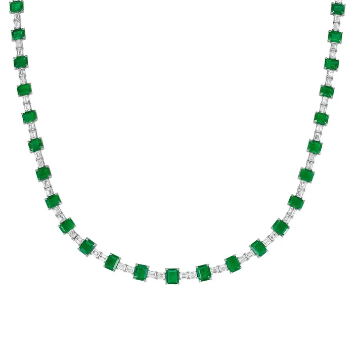 Sonata Emerald Necklace