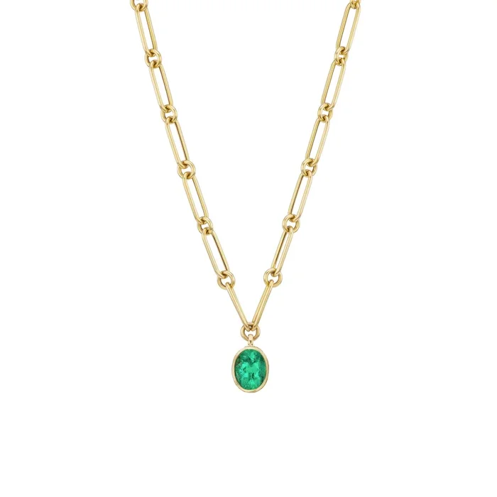 Sorellina x Muzo Nomad Bezel Necklace