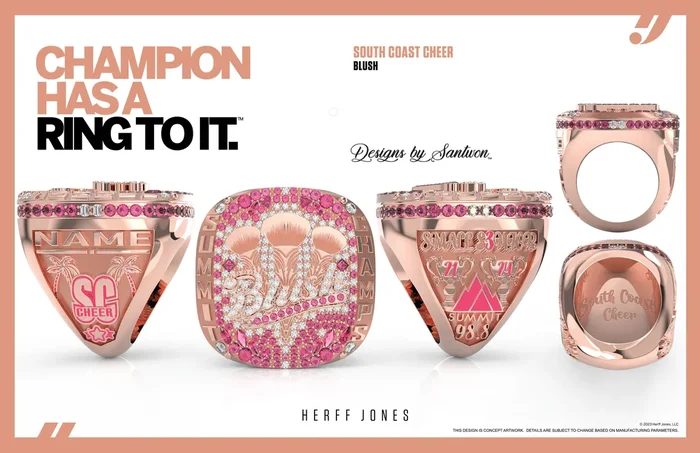 South Coast Cheer Blush – 2024 Summit