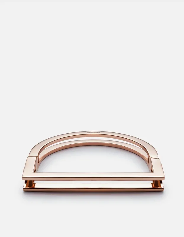 Square Bar Cuff, Rose