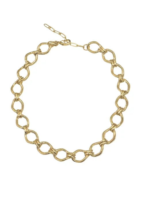 Stacee Gold Chunky Chain Necklace