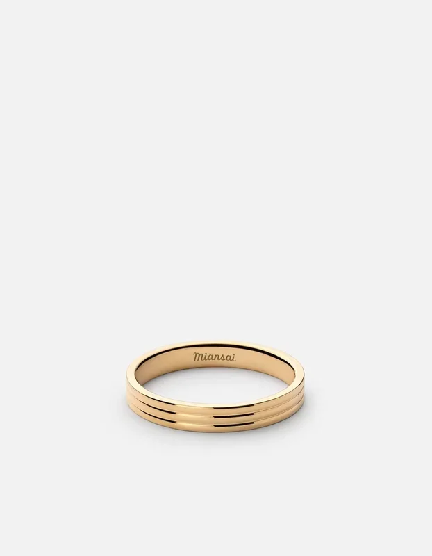 Stag Ring, Gold Vermeil