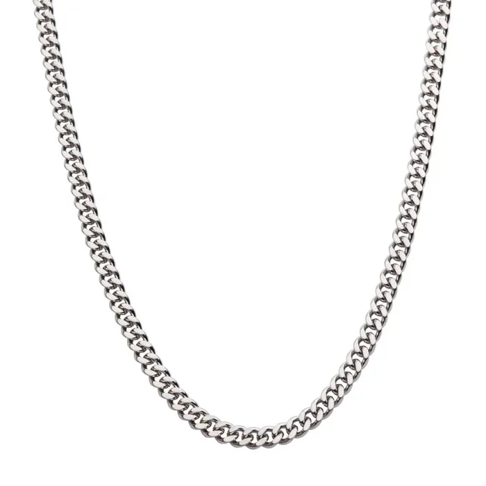 Stainless Steel Diamond Cut Curb Chain