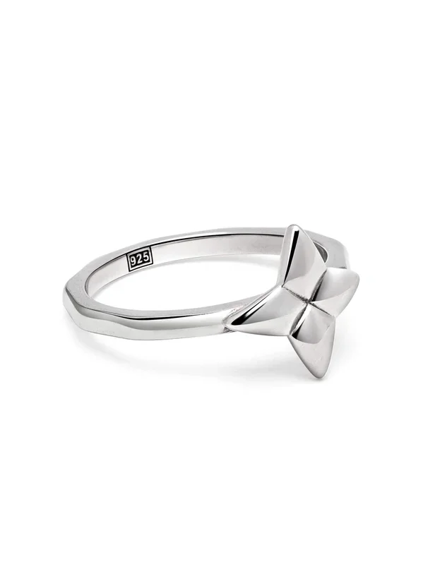 Star Sterling Silver Ring