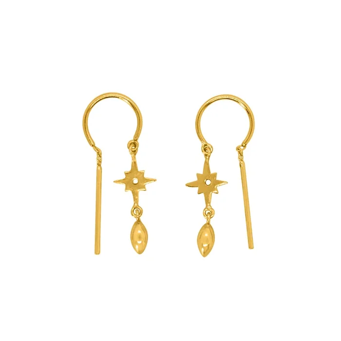 Starry Dancer Threaders in Gold | Available to Ship January 7, 2026