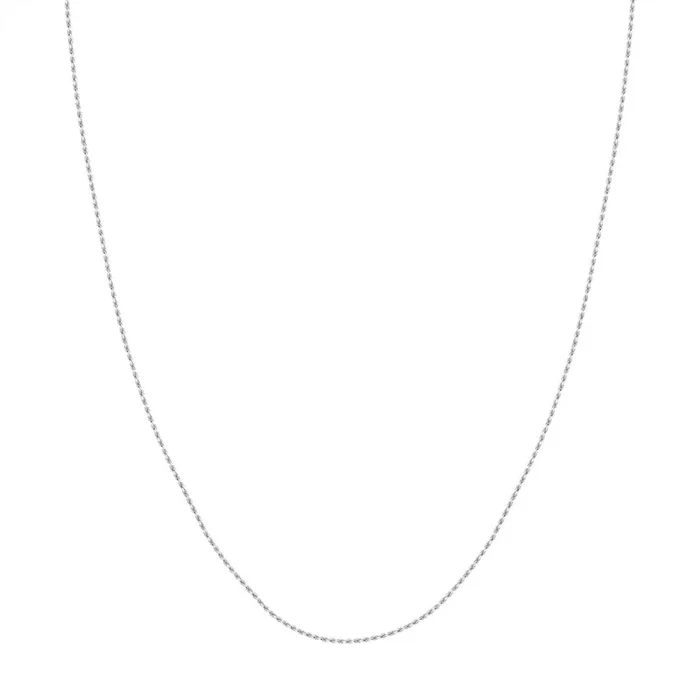 Sterling Silver 20 Inches Rope Chain