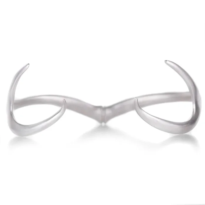Sterling Silver Antler Cuff Bracelet
