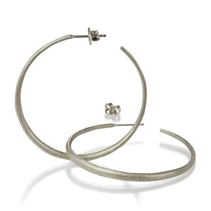 Sterling Silver Extra Large Hoops