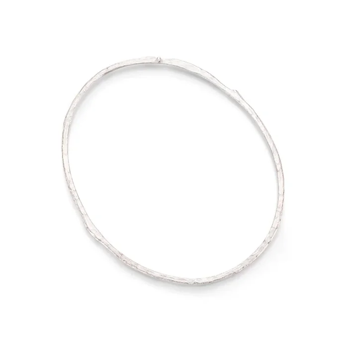 Sterling Silver Single Twig Bangle