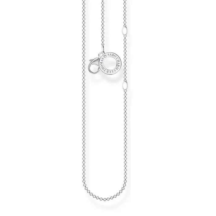 Sterling Silver Thomas Sabo Charm Club Anchor Chain 38-45cm