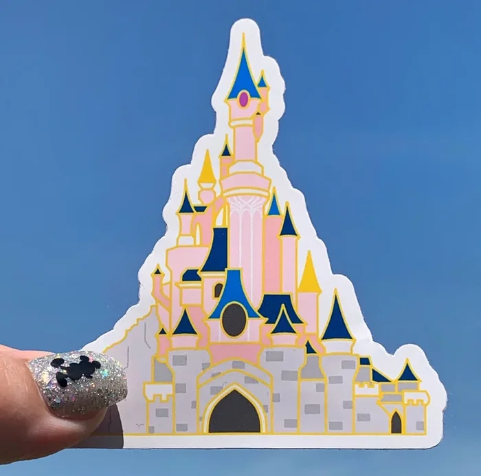 Stickers – Castle – Sleeping Beauty Castle / Le Château de la Belle au Bois Dormant MARKDOWN