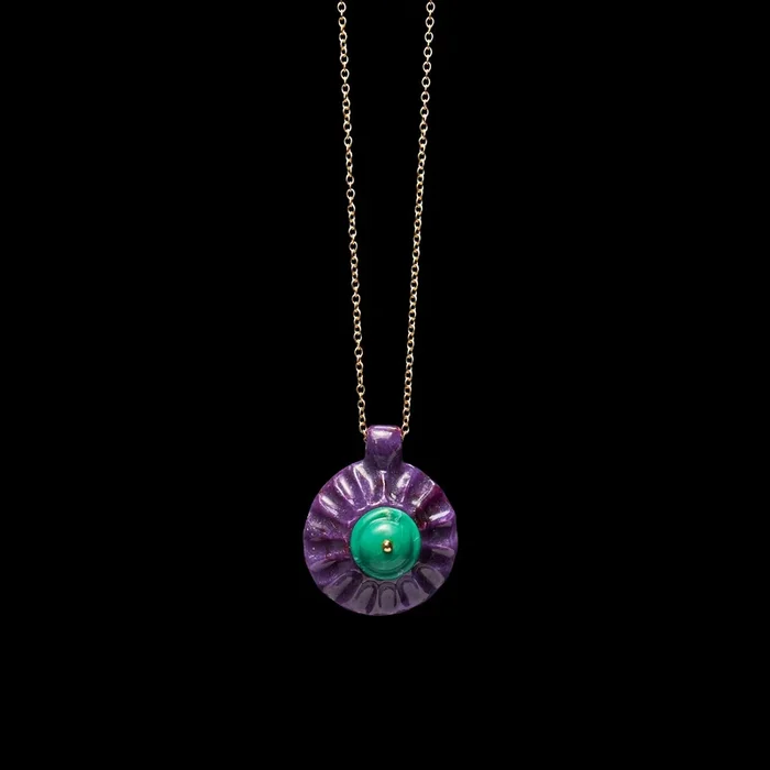 Stone Flower Necklace