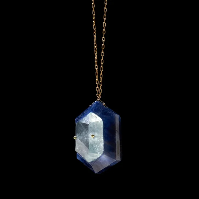 Stone In Stone Pendant Necklace