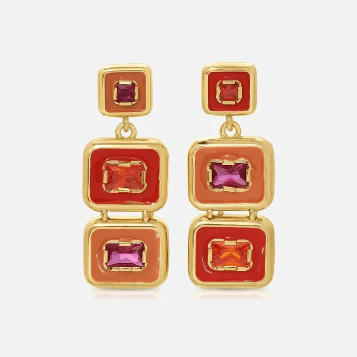 Sunny Snapback Earrings