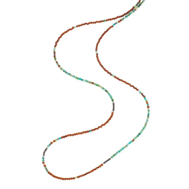 Sunset Stone Strand Necklace – 20-22″ L