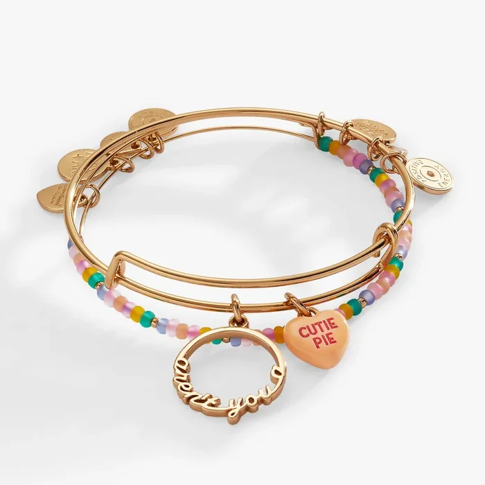 Sweethearts® ‘Aren’t You A Cutie Pie’ Bangles Set of 2