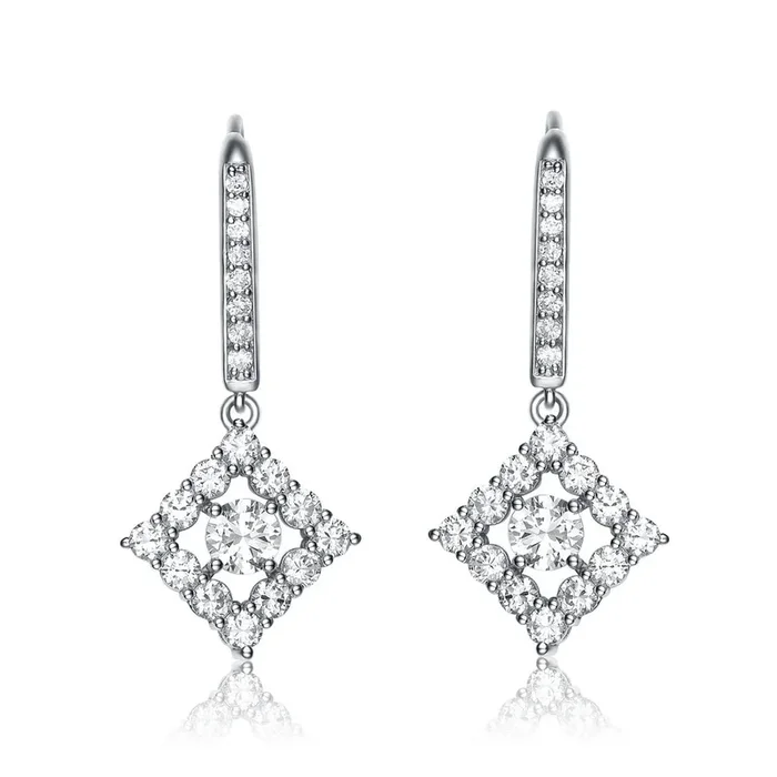 Sylvie Shape Drop Euro Earrings