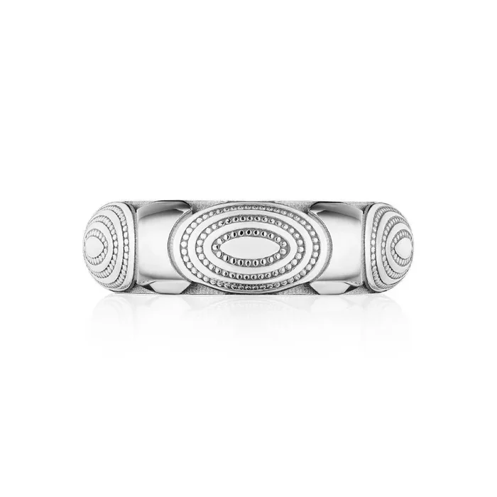 Tacori Crescent Eclipse Silver Ring