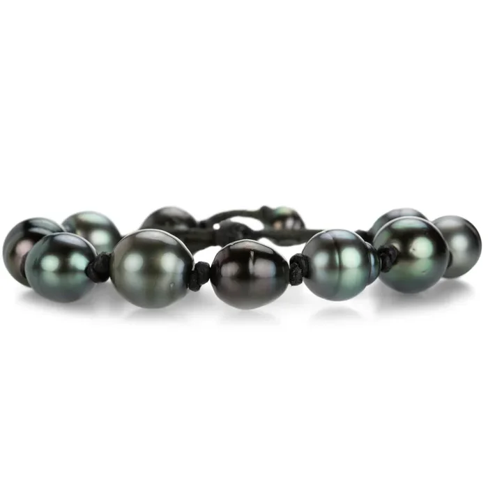 Tahitian Pearl Leather Bracelet
