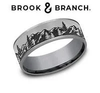 Tantalum And Titanium Wedding Band