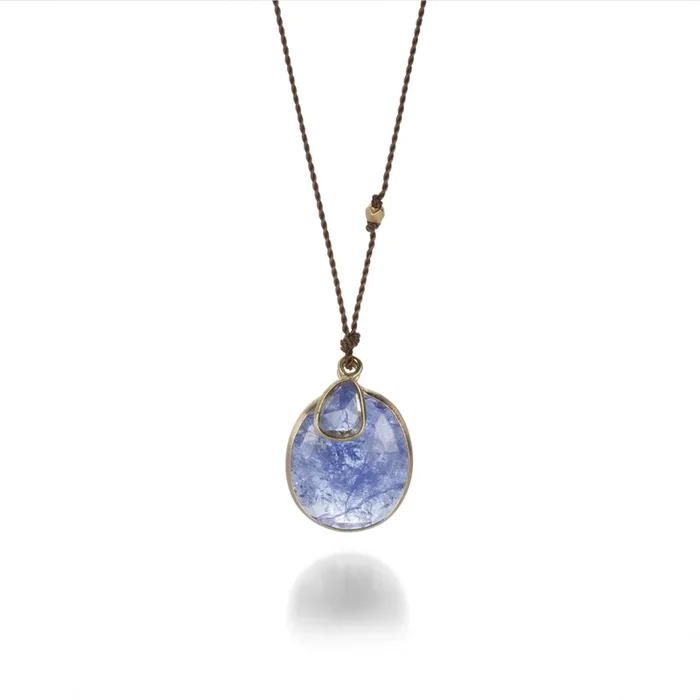 Tanzanite and Sapphire Necklace
