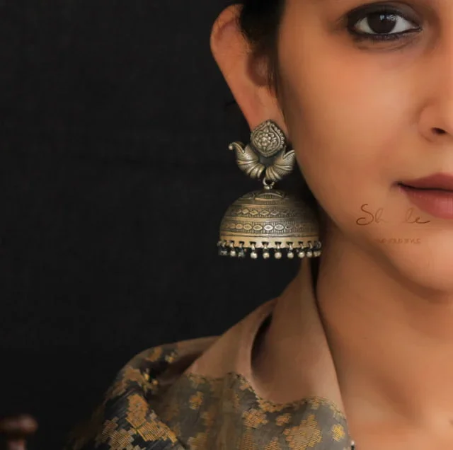Tattva Intricate Classic Jhumka