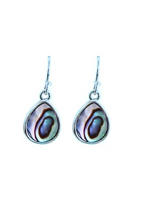 Teardrop Earrings in Silver