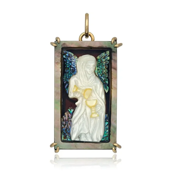Temperance Tarot Card Charm