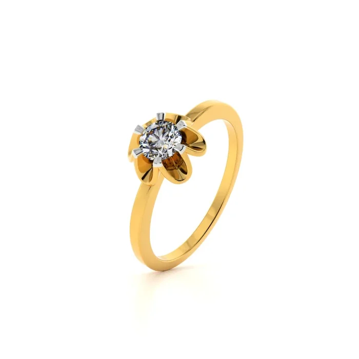 The Clover 9KT Gold Lab Grown Diamond Ring