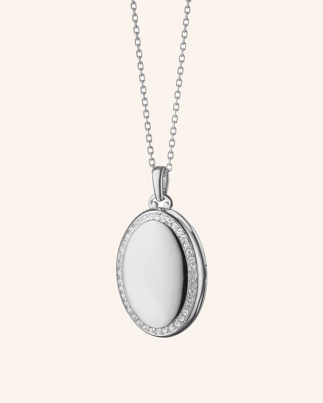The Four Image “Midi” Sapphire Locket