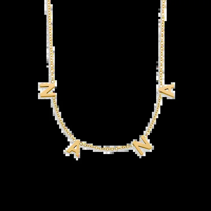 The NANA Letter Necklace