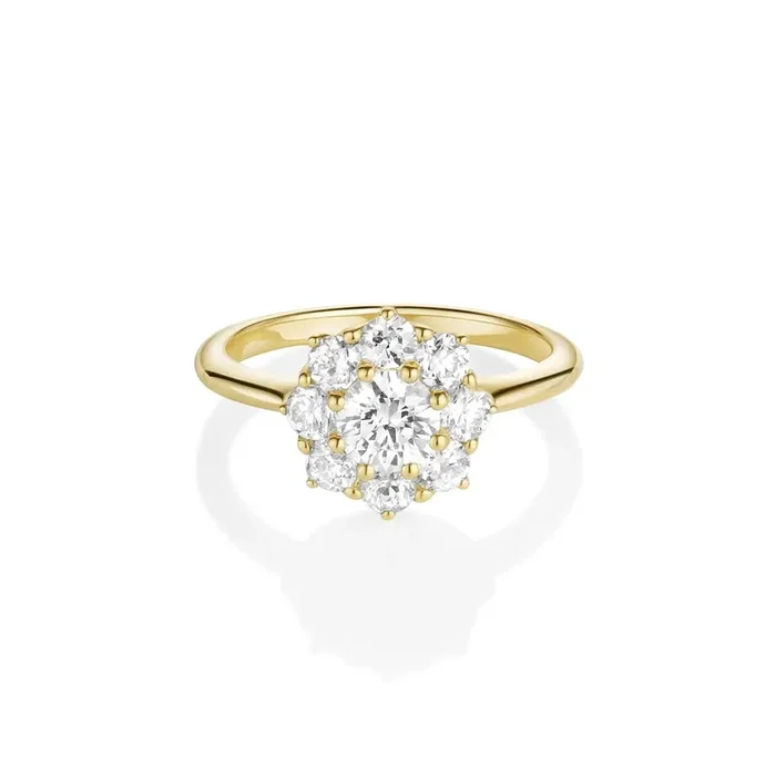 The Noa Petals Engagement Ring