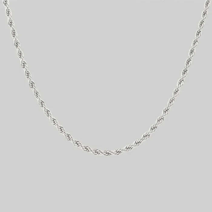 The Rope Chain – Silver