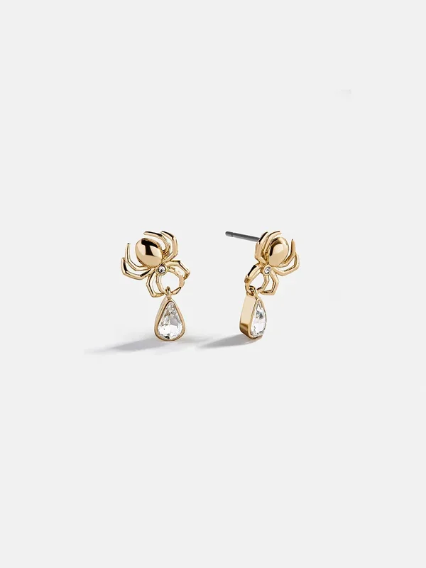 Thread Lightly Spider Earrings – Spider