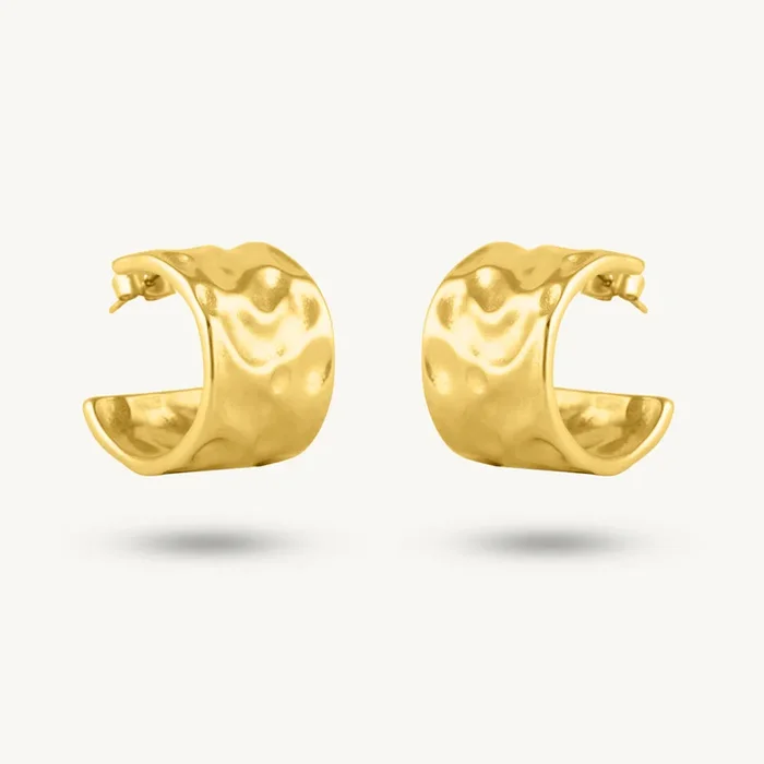 Timeless Half Hoop Earrings