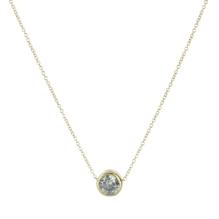 Timeless Solitaire Necklace